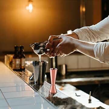 Premium Briout Double Cocktail Jigger for Perfect Drinks