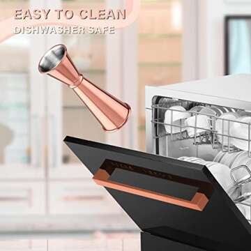 Premium Briout Double Cocktail Jigger for Perfect Drinks