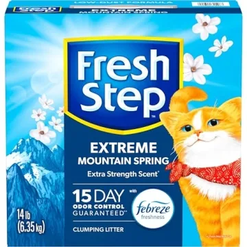 Fresh Step Clumping Cat Litter with Febreze Freshness 14 lb