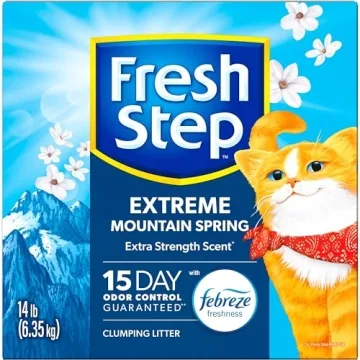 Fresh Step Clumping Cat Litter with Febreze Freshness 14 lb