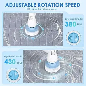 Bilim Electric Spin Scrubber for Effortless Home Cleaning