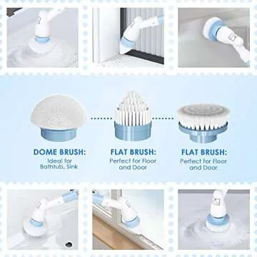 Bilim Electric Spin Scrubber for Effortless Home Cleaning