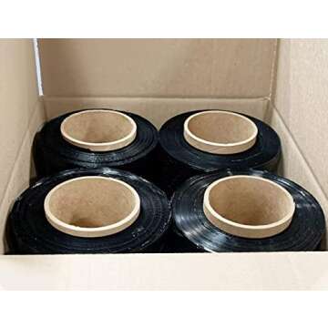 Poly Plastic Stretch Wrap 18" x 1000 ft for Shipping