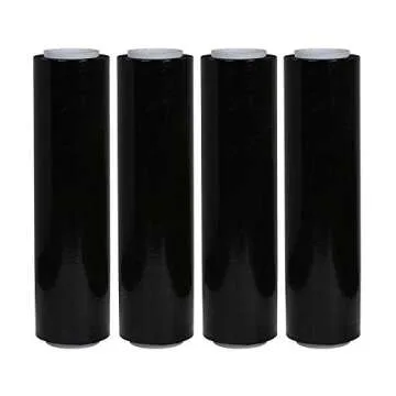 Poly Plastic Stretch Wrap 18" x 1000 ft for Shipping