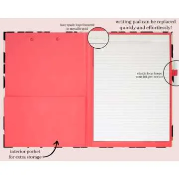 Kate Spade Leopard Print Padfolio for Professionals and Students