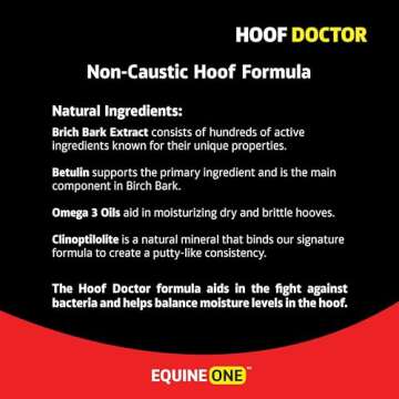 All-Natural Equine One Hoof Mender Putty for Hoof Care