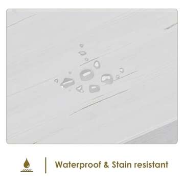 FIMELLO Wall Cabinet, Bathroom Wall Cabinet,Farmhouse Wall Mounted Cabinets for Kitchen Garage Laundry Storage, Medicine Cabinet with 3 Door and Shelves, Laundry Room Wall Cabinets,White