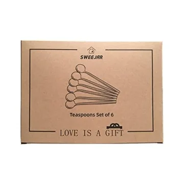 Exquisite Gold Coffee Spoons Set - Elegant & Durable Design