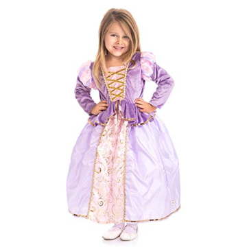 Little Adventures Classic Rapunzel Dress - Magical Dress Up Costume