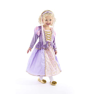 Little Adventures Classic Rapunzel Dress - Magical Dress Up Costume