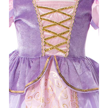 Little Adventures Classic Rapunzel Dress - Magical Dress Up Costume