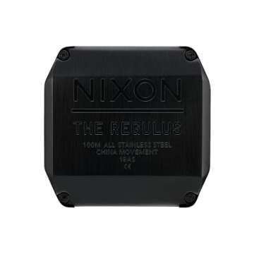 NIXON Regulus SS - All Black 100m Water Resistant Watch
