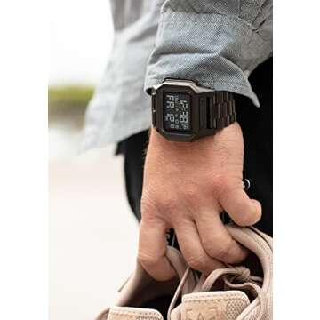 NIXON Regulus SS - All Black 100m Water Resistant Watch