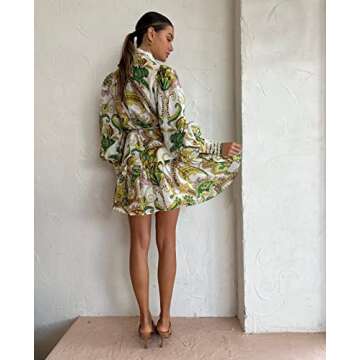 Roiii Women A-Line Lace Casual Dress for Every Occasion