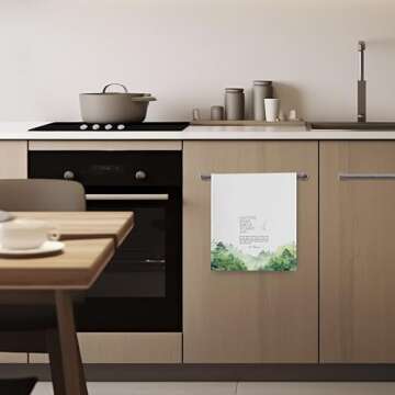 Geqtt Irish Blessing Dish Towels - Irish Gifts Decorative Waffle Weave Kitchen Towels, Irish Blessin...