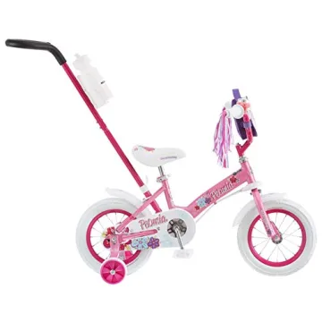 Schwinn Petunia Toddler Bicycle with Parent Handle 12-Inch