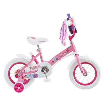 Schwinn Petunia Toddler Bicycle with Parent Handle 12-Inch