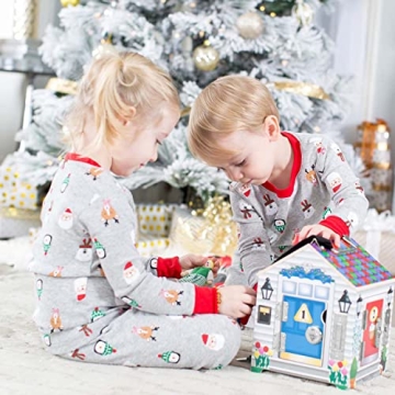 Melissa & Doug Take-Along Wooden Doorbell Dollhouse for Kids