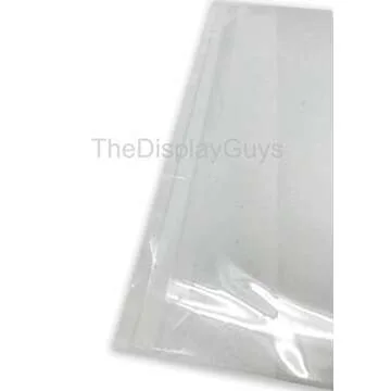 The Display Guys 25 Pcs Clear Self Adhesive 16x20 Bags