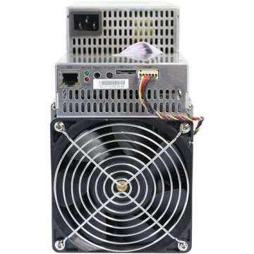 MicroBT Whatsminer M30S 88TH/S Bitcoin ASIC Miner(38J/TH, 3344W, 220V, SHA256), High Stability, High Efficient Energy Consumption, Air-Cooling Home Mining Machine for BTC/BCH/BSV, w/PSU (Renewed)