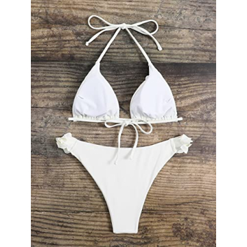 OYOANGLE Floral Bikini Set for Stylish Women Summer Swimming