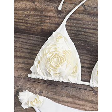 OYOANGLE Floral Bikini Set for Stylish Women Summer Swimming