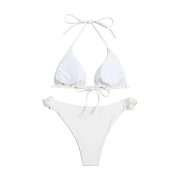 OYOANGLE Floral Bikini Set for Stylish Women Summer Swimming