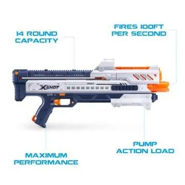 Chaos Orbit Blaster 2 Pack with 100 Darts for Outdoor Fun