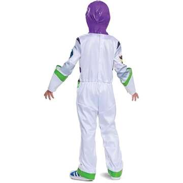 Buzz Lightyear Adaptive Costume for Kids, Official Adaptive Pixar Toy Story Costume with Accessibility Features