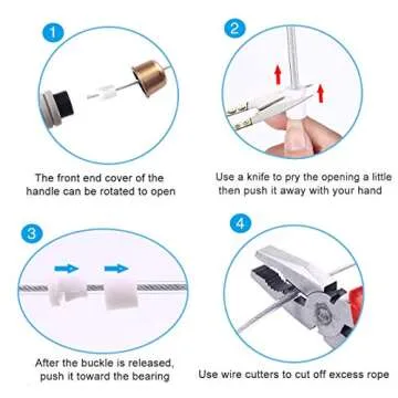 Gaoykai weighted jump rope for handle,Tangle-Free PU Wire rope with bearing comfortable foam handle,skipping rope for workout and fitness training for men women and kids