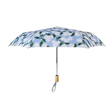 Rifle Paper Co. Stylish Umbrella with Wooden Handle