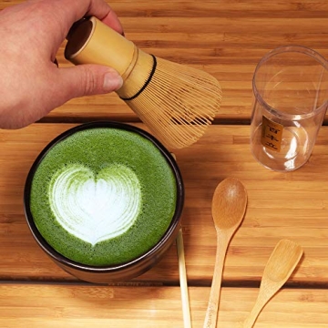 Premium BambooMN Matcha Whisk Set for Authentic Tea Preparing