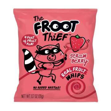 The FROOT Thief Real Fruit Whips 20Ct - Healthy Snack