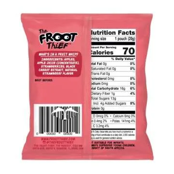 The FROOT Thief Real Fruit Whips 20Ct - Healthy Snack