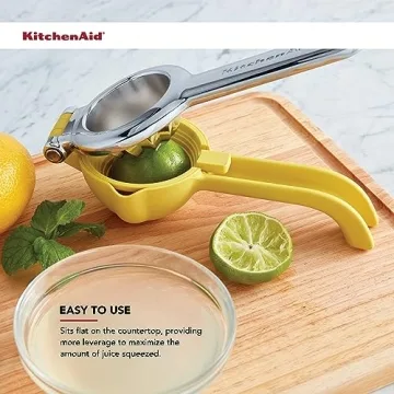 KitchenAid Citrus Juice Press for Lemons Limes Seed Catcher