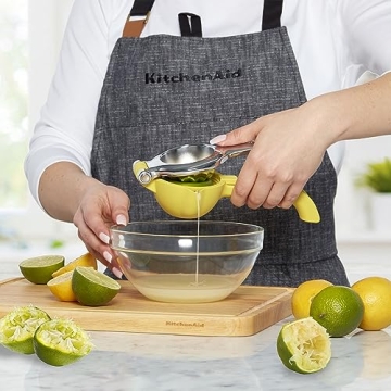 KitchenAid Citrus Juice Press for Lemons Limes Seed Catcher