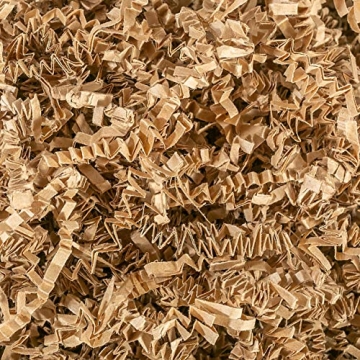 MagicWater Supply - 2 LB - Kraft - Crinkle Cut Paper Shred Filler great for Gift Wrapping, Basket Fi...