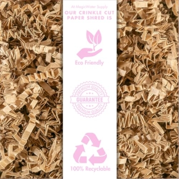 Kraft Crinkle Cut Shred Filler for Gifts and Baskets