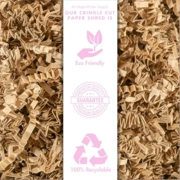 Kraft Crinkle Cut Shred Filler for Gifts and Baskets
