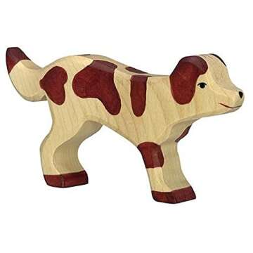 Holztiger Farm Dog Toy Perfect for Creative Play