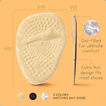 Metatarsal & Heel Pads for Women - Pain Relief Inserts