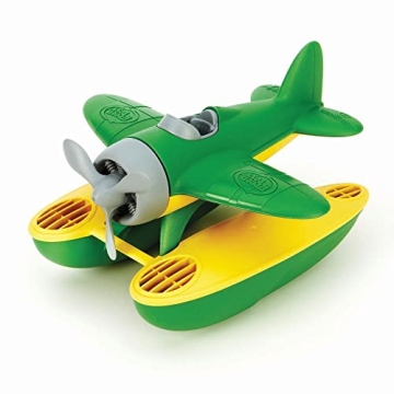 Green Toys Seaplane - Eco-Friendly Bath Toy for Kids