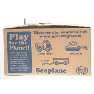 Green Toys Seaplane - Eco-Friendly Bath Toy for Kids