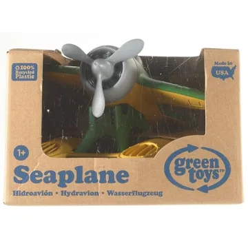Green Toys Seaplane - Eco-Friendly Bath Toy for Kids