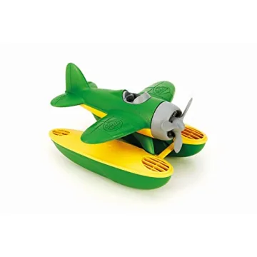 Green Toys Seaplane - Eco-Friendly Bath Toy for Kids