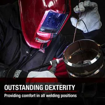 Lincoln Electric TIG Welding Gloves for High Dexterity & Comfort