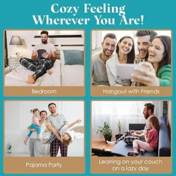 Active Club Men’s Fleece Pajama Pants - Comfy Style and Warmth