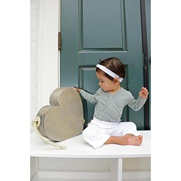 L'ovedbaby Organic Cotton Kimono Bodysuit for Newborns