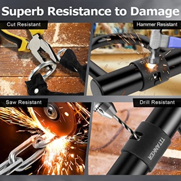 Titanker Heavy Duty Bike Chain Lock with U Lock