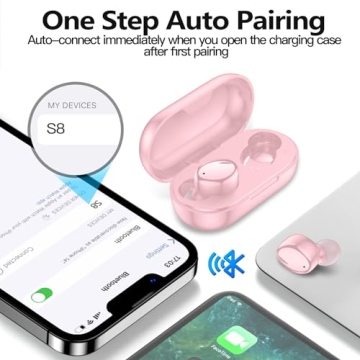 Kurdene Bluetooth Wireless Earbuds with Deep Bass Sound